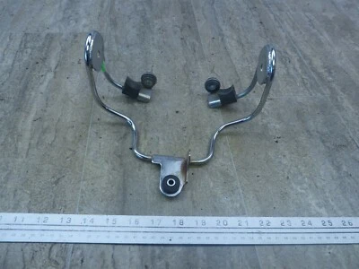 Kawasaki KZ650 CSR K711 1981) horquilla delantera cromada orejas faro soporte de montaje Foto 1 de 4