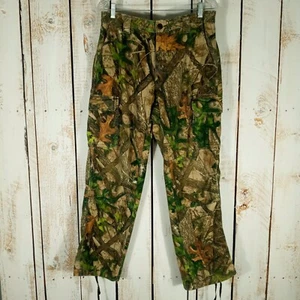 Redhead Pants Mens Sz Large Silent Hide Cargo Camo Hunting Flex TrueTimber 32x30 - Picture 1 of 9