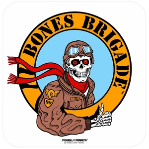 Powell Peralta LTD Bones Brigade 14 Ripper Pilot Aufkleber 4,5" - Bild 1 von 1