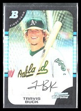 Travis Buck 2005 Bowman Chrome Draft Picks & Prospects #BDP39   FY   Refractors