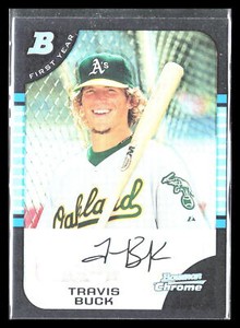 Travis Buck 2005 Bowman Chrome Draft Picks & Prospects #BDP39   FY   Refractors