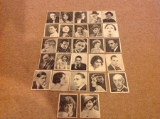 R & J Hill Large Cigarette Cards – Who’s Who In British Films @ 99p per card