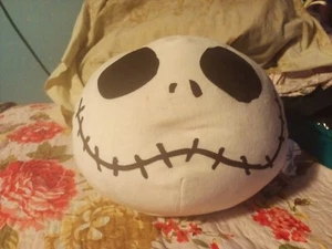 Jack Skellington Pillow 12" Squishy Plush Disney The Nightmare Before Christmas - Picture 1 of 6