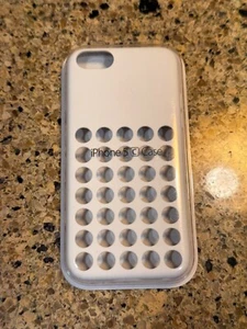 NEU und VERSIEGELT ORIGINAL Apple iPhone 5C Silikon Case MF039ZM/A - WEISS - SELTEN! - Bild 1 von 2