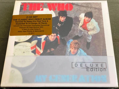 The Who - MY GENERATION - 2CD - Deluxe Edition - Digipak - 2002 - NEU/OVP/SLD.! - Bild 1 von 2