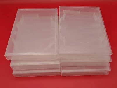 6 универсальных прозрачных чехлов ретро для дисков Nintendo SNES N64 Sega Genesis - Изображение 1 из 4