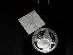 2022 Fortitude Silver Shield 5oz 999 Silver Proof Round GSM MiniMintage - Picture 1 of 4