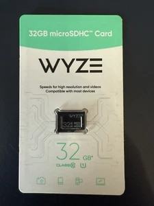 Lot de 89 cartes mémoire microSDHC Wyze stockage extensible 32 Go classe 10 noir neuves - Photo 1 sur 2
