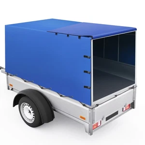 Lona de remolque lona alta 210x114x90 STEMA OPTI AN F 750 lona de cubierta de remolque de turismo  - Imagen 1 de 11