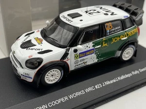 WHITE BOX Mini John Cooper WRC #23 Nikara Sweden 2013 1:43 Diecast Modelcar - Picture 1 of 7