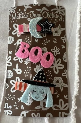 Pinzas para el cabello Matilda Jane Halloween pasadores accesorios nuevas con etiquetas Foto 1 de 4