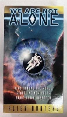 We Are Not Alone Alien Hunters VHS Republic Pictures  1997-1998 Rare OOP - Image 1 of 4