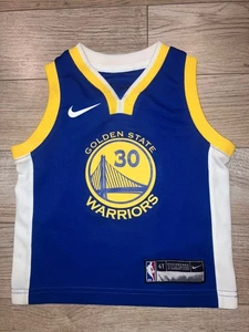 Stephen Curry #30 Golden State Warriors NBA Nike Jersey Baby Toddler 4T - Picture 1 of 2