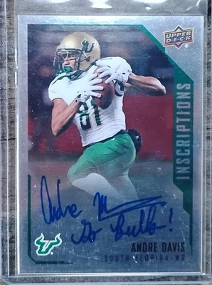 2015 Upper Deck Inscriptions Andre Davis Auto - Image 1 of 2