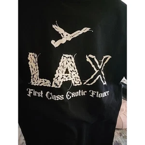 LAX T-Shirt First Class Exotic Flower Crown In LA SZ Small CR6 NWT Excellent - Picture 1 of 7