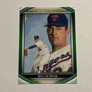 Nolan Ryan 2019 Topps Gallery Masterpiece Green Insert #MP22 Texas Rangers /250 - Picture 1 of 2