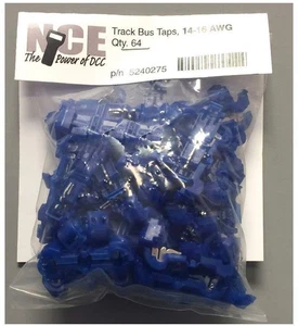 14-16 Awg Track Bus Taps Blu64 - Picture 1 of 1