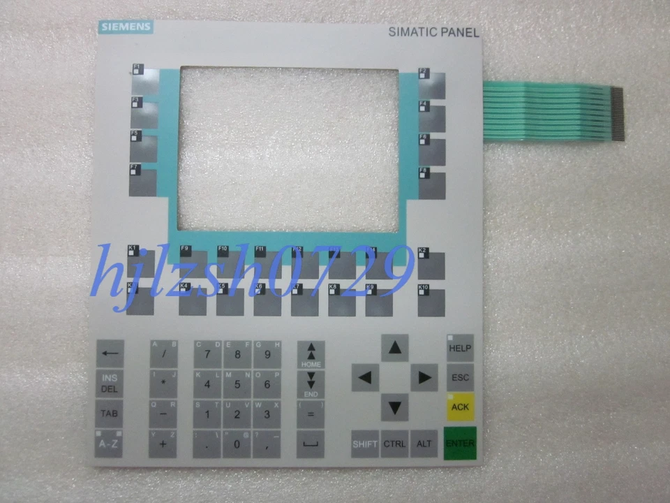 1PC Siemens 6AV6642-0DA01-1AX1 OP177B Keysheet Keypad - Image 1 of 1