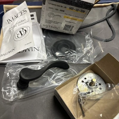 Baldwin 5455-102-RDM Right Hand Half Dummy Door Lever Set RH Oil Rubbed Bronze - Image 1 of 4