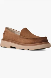 Neu UGG Lammfell gefüttert Wildleder Slipper Schuhe Herren Ascot Lug Halbschuh Größe 10M - Bild 1 von 7