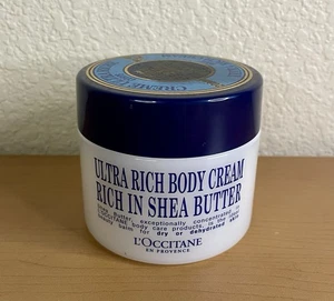 L'OCCITANE Ultra Rich Body Cream Shea Butter 200ml 7 oz NEW - Picture 1 of 5