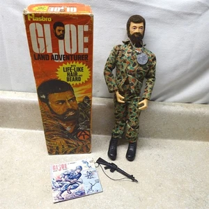 Vintage GI Joe Land Adventurer Action Figure In Box! + Catalogue, Hasbro 1984 - Picture 1 of 18