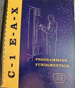 1970 C-1 E-A-X Programming Fundamental Automatic Electric Canada LTD Engineering - Picture 1 of 15