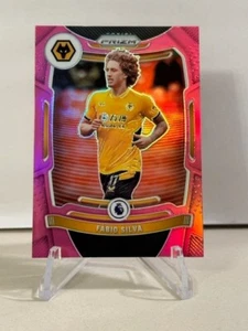 2021-22 Panini Prizm Premier League Pink Prizm Fabio Silva #58 - Picture 1 of 2