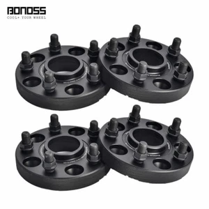 BONOSS 1" 25mm Hubcentric 5x127 5x5 Wheel Spacers for Jeep Wrangler JL 2018+ 4Pc - Picture 1 of 12