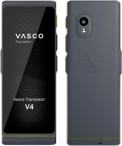 Vasco V4 Sprachübersetzer 108 Sprachen Freie Kommunikation Black Onyx - Bild 1 von 1