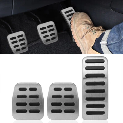Almohadillas de cubierta de pedales MT de 3 piezas para Volkswagen VW Bora Jetta Golf MK4 Polo 1998-04 Foto 1 de 4