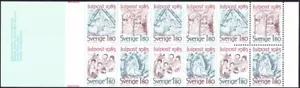 Sweden - 1985 - 1.80k Christmas Issue Unexploded Booklet #1561a Mint NH VF Nice - Picture 1 of 2