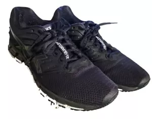 Asics Gel Quantum180 2 Black / White Running Shoes Sneakers T887N Women Size 11 - Picture 1 of 12