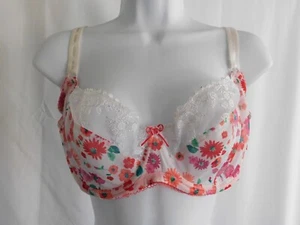 Felina BH Damen ungefüttert Bügel Demi transparent Spitze & Mesh Größe 38DD - Bild 1 von 9