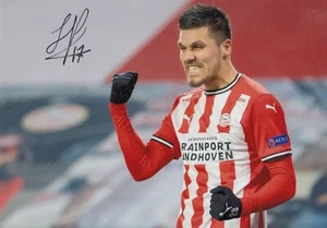 Football - Joel Piroe - Hand Signed 12x8 Photograph - PSV Eindhoven - COA - Picture 1 of 1