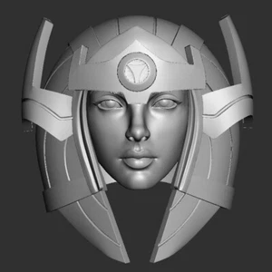 Cabezal personalizado Big Barda v1 Antihéroe para McFarlane DC Multiverse y otras figuras - Imagen 1 de 1
