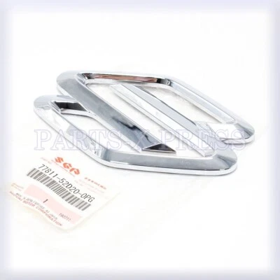 77811-52D20-0PG ORIGINAL SUZUKI GRAND VITARA XL7 PARRILLA DELANTERA CROMO INSIGNIA EMBLEMA Foto 1 de 4