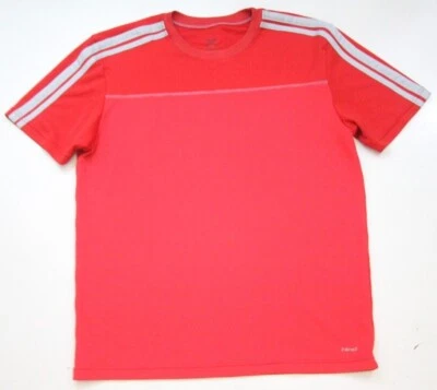 Camiseta deportiva mediana trasera roja y gris cuello redondo manga corta hombre 1313 Foto 1 de 4
