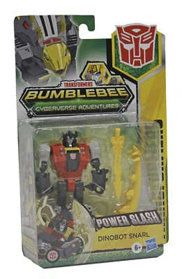 Transformers Bumblebee Cyberverse Adventures Power Slash Dinobot Snarl - Bild 1 von 4
