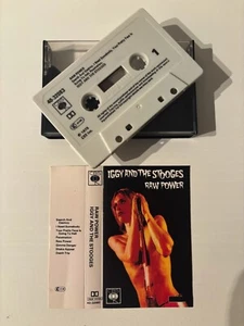 IGGY AND THE STOOGES - RAW POWER (RARE REISSUE UK CASSETTE TAPE) - Picture 1 of 5