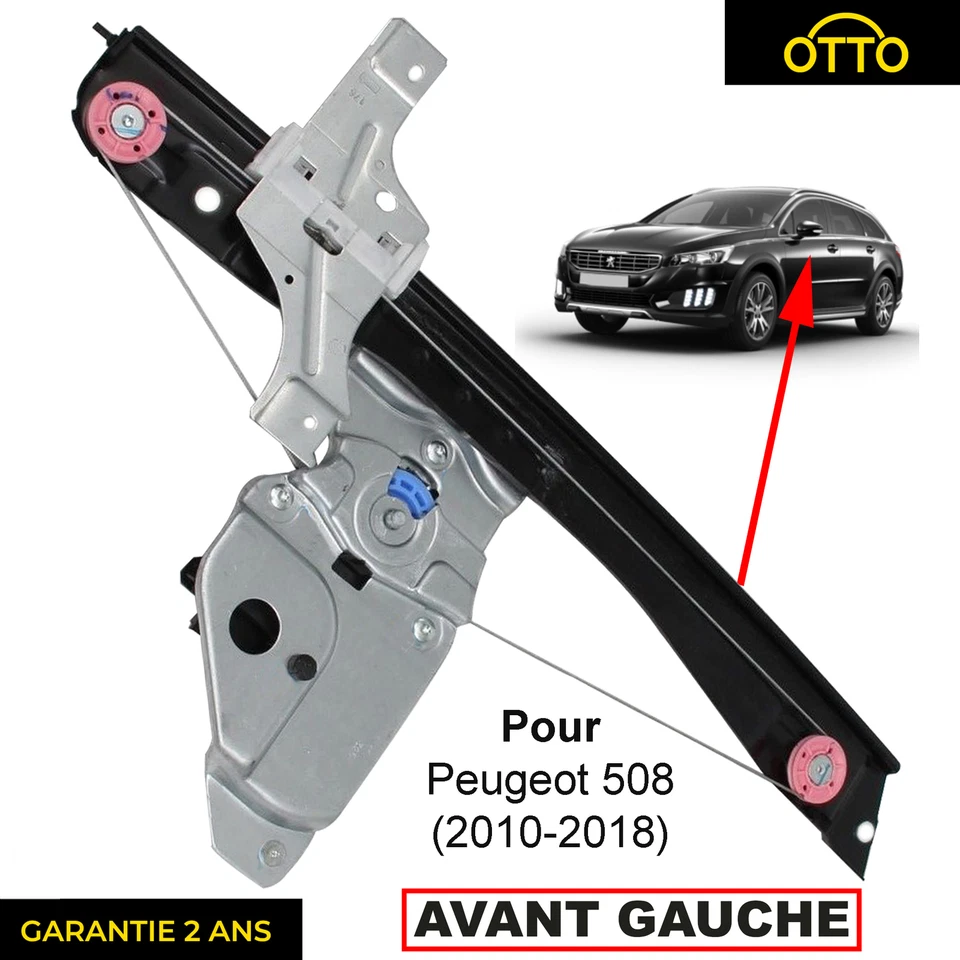 Lève Vitre Glace Avant Gauche prévu pour 508 SW équivalent à 9806086980 9221GY