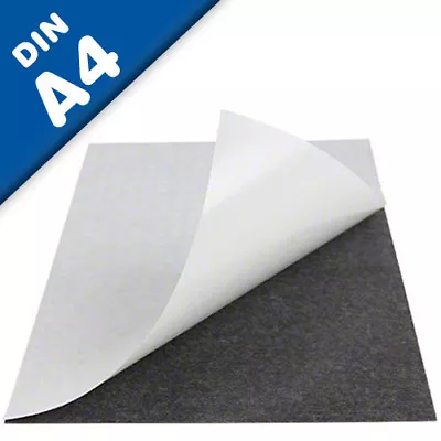 Magnetfolie selbstklebend roh braun DIN A4 Format - 210 x 297 x 0,9mm - Bild 1 von 4