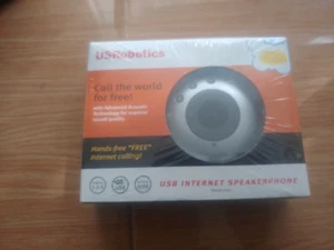 USRobotics USB Internet SpeakerPhone Model 9610 Skype Certified New in Box - Picture 1 of 2