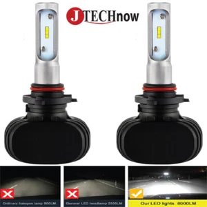 Jtech 2x 9006 HB4 LED Kit de bombilla de faro 50W 6500K 8000 lúmenes CSP Chips - Imagen 1 de 9