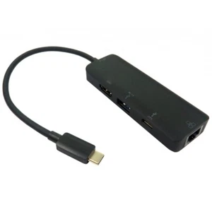USB to HDMI USB A, C and Ethernet Adapter USB Type C to HDMI 4K, Network and USB - Picture 1 of 1