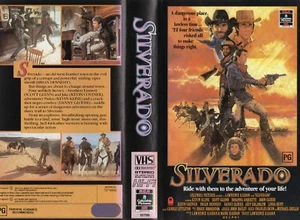 SILVERADO - Kevin Kline - VHS - PAL - NUEVO - ¡Nunca jugado! - Liberación original de oz - Imagen 1 de 1