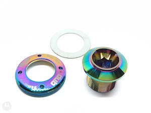 Kit bullone braccio slick olio tappo autoestraente per guarniture SRAM Truvativ DUB - Foto 1 di 2