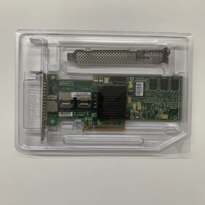 LSI00187 LSI MegaRAID PCI-e SATA/SAS Raid Controller 8708EM2/256MB RAID0/1/10 - Image 1 of 4