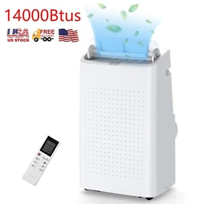 14000Btus Portable Air Conditioners 3-IN-1 AC Unit With Cooling/Dehumidifier/Fan - Picture 1 of 6