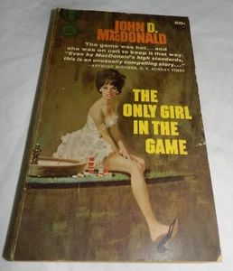 Vintage Pulp Paperback - The Only Girl in the Game by John D. MacDonald - 1964 - Picture 1 of 4